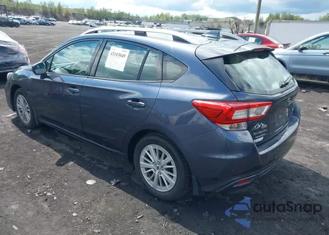 2017 Subaru Impreza 2.0I Premium из США, поврежденный, VIN 4S3GTAB66H3709698